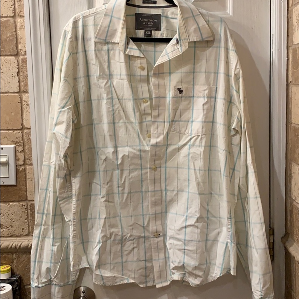 Men’s Abercrombie size XXL L/S button down